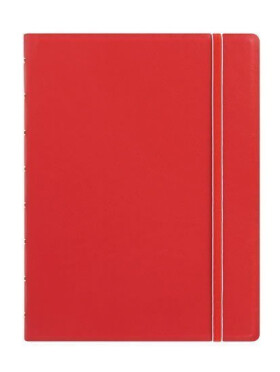 FILOFAX Notebook Classic A5 červená