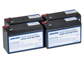 Avacom záložní zdroj bateriový kit pro renovaci Rbc59 (4ks baterií) (AVACOM Ava-rbc59-kit)