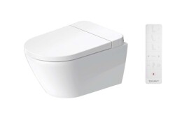 DURAVIT - SensoWash D-Neo Elektronický bidet s keramikou, závěsný, DuraShield, Rimless, SoftClose, bílá 654000012004300