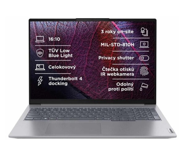 LENOVO NTB ThinkBook 16 G7 - Ultra7 155H,16" WUXGA,16GB,1TBSSD,FHD+IRcam,W11P EDF_489520