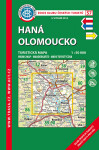 KČT 57 Haná Olomoucko 1:50 000/turistická mapa