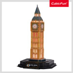 Puzzle 3D s LED Noční edice: Big Ben 32 dílků