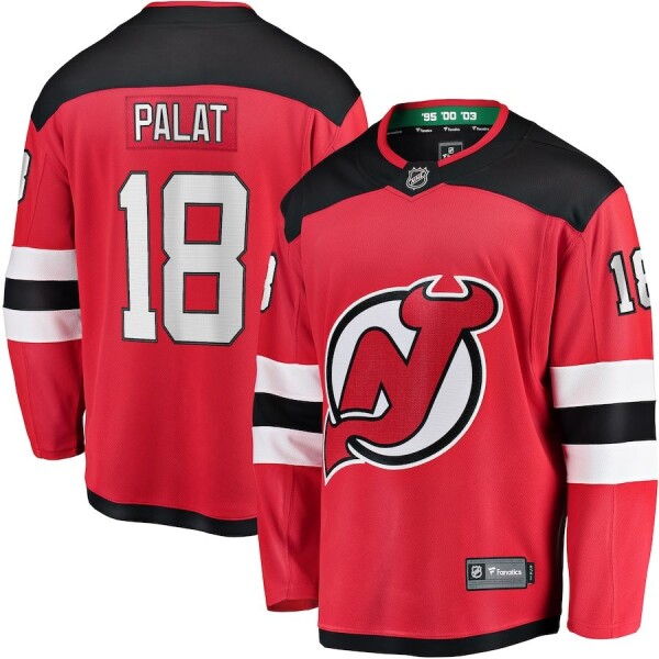 Fanatics Pánský Dres New Jersey Devils Ondřej Palát #18 Breakaway Jersey Home Distribuce: USA