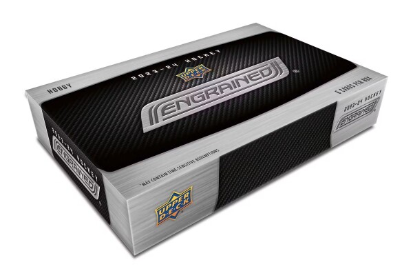 Hokejové Karty NHL 2023-24 Upper Deck Engrained Hockey Hobby Box