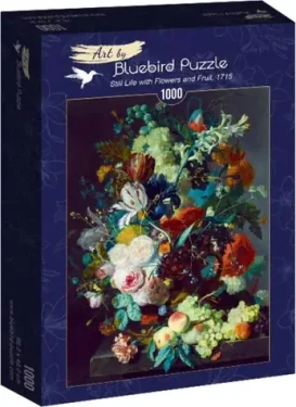 BLUEBIRD Puzzle Zátiší s květinami a ovocem