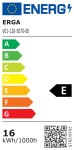 Erga Ava, LED zrcadlo 50x70cm, 1840 lm, 6500K, přední/zadní osvětlení, ERG-V01-120-5070-00
