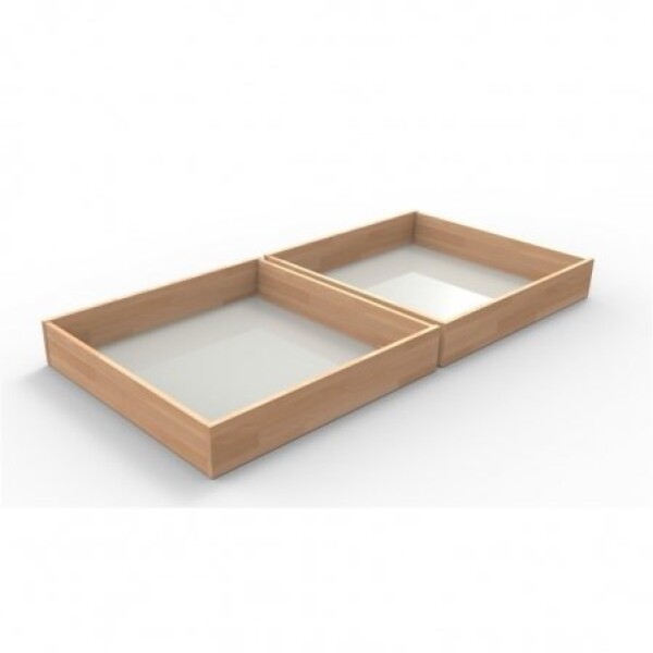 TEXPOL Zásuvky pod postel 1/2 BUK - 1 pár ROZMĚR: 120 x 210 cm - ATYP