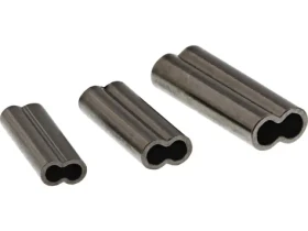 Westin Krimpovací svorky Double Wire Crimp O1,5mm Black Nickel 20ks (T74-215-184)