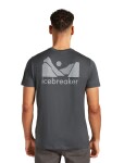 ICEBREAKER Mens Mer 150 Tech Lite SS Tee Southern Shap, Obsidian (vzorek) velikost: M