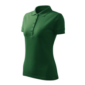 Malfini Pique Polo Free W MLI-F1006 lahvově zelená polokošile s