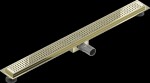 MEXEN/S - Flat M08 odtokový žlab 80 cm zlatý 1525080-15