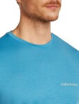 Pánské merino triko s krátkým rukávem ICEBREAKER Mens 150 Tech Lite SS Tee IB Wordmark, Arctic velikost: XXL