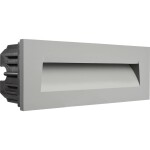 Deko Light 930477 Abdeckung Grau Rundung für Light Base III Outdoor kryt, hliník, (d x š x v) 250 x 90 x 24 mm, 1 ks