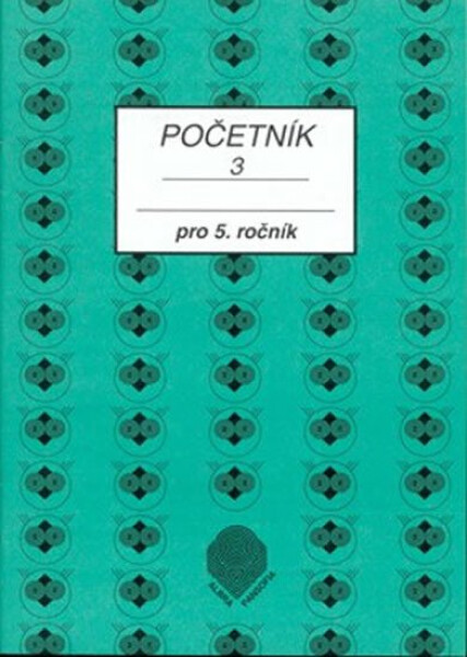 Početník pro 5. ročník ZŠ - 3.díl - Jiřina Brzobohatá