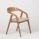 NábytekProNás Jídelní židle křesílko FRAME - dub (zakázkové látky)