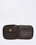 Carhartt WIP Leather Wallet Tobacco / Gold