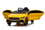 Mamido Elektrické autíčko Mercedes CLA 45s AMG 4x4 žluté
