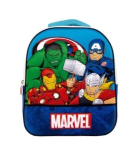 Marvel Avengers 3D backpack modrý 8l