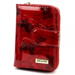 Luxusní dámská kožená peněženka Gregorio Santina, červená