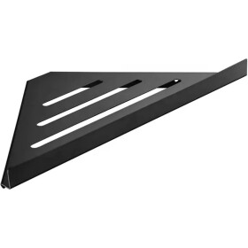 CERANO - Nástěnná koupelnová polička Alto - černá matná - 30x19 CER-479833