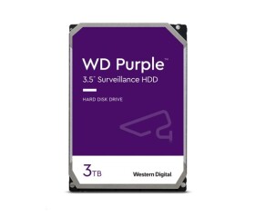 WD PURPLE WD33PURZ 3TB, SATA III 3.5", 256MB, 175MB/s, Low Noise, CMR EDF_8100437