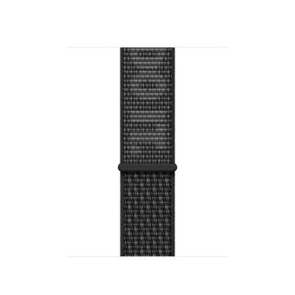Apple Watch 41mm Nike černo-sněhobílá / Provlékací sportovní řemínek (MPHW3ZM/A)