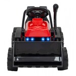 Mamido Dětský elektrický traktor G320 s radlicí červený