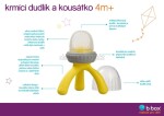 B.box 101408 Krmící dudlík a kousátko - světle modré