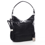 Dámská pohodlná koženková kabelka Jules černá