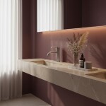 REA - Umyvadlová baterie Argon Brush Nickel Low REA-B6449