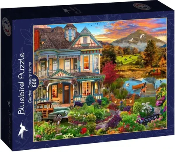 BLUEBIRD Puzzle Zahradní venkovský dům