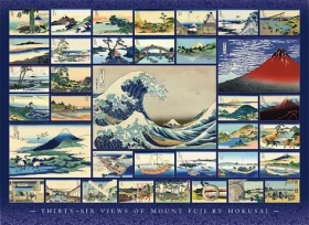 COBBLE HILL Puzzle Třicet šest pohledů na horu Fuji