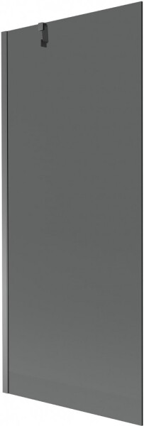 MEXEN/S - Next vanová zástěna FIX 80 x 150, grafit, grafit metal 895-080-000-00-40-95