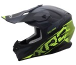 Motokrosová helma na moto Xrc Totter blk/grey/fluo - M / černá