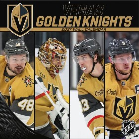 JF Turner Kalendář Vegas Golden Knights NHL 2027 Wall Calendar