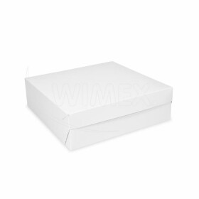 Krabice na dort (PAP) 25 x 25 x 10 cm 50 ks WIMEX 71725