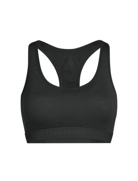 Dámská merino podprsenka ICEBREAKER Wmns 125 ZoneKnit Racerback Bra, Black velikost: M