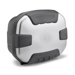 Trk35N kufr Givi Trekker černý se stříbrným hliníkovým víkem (Monokey), objem 35 ltr.