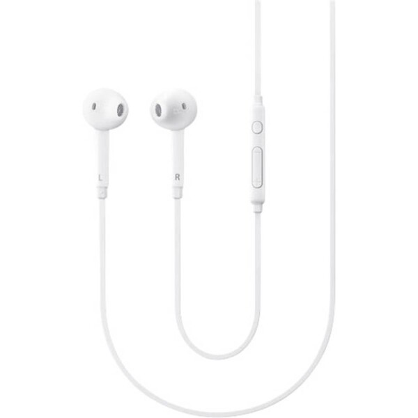 Samsung EO-EG920BW špuntová sluchátka kabelová bílá regulace hlasitosti, headset mobil