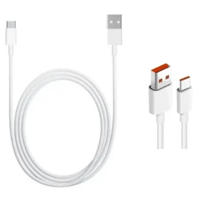 Xiaomi Original Kabel 6A USB-A (M) - USB-C (M) 1 m bílá / 50W (8596311179310)