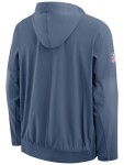 Nike Pánská bunda New England Patriots NFL 2026 Rivalries Sideline Half-Zip Anorak Velikost: M
