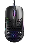 XTRFY M42 RGB černá / herní myš / optická / 16000DPI / 6 tlačítek / RGB / 2 velikosti / USB / 1.8m (M42-RGB-BLACK)