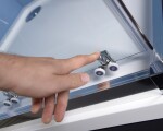 POLYSAN - EASY sprchové dveře 1300, čiré sklo EL1315