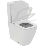 IDEAL STANDARD - i.Life S WC kombi se sedátkem SoftClose, vario odpad, RimLS+, bílá T554201