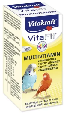 Vitakraft Multivitamin 10 ml / Vitamínové kapky / Doplňkové krmivo pro ptáky (492-21352)