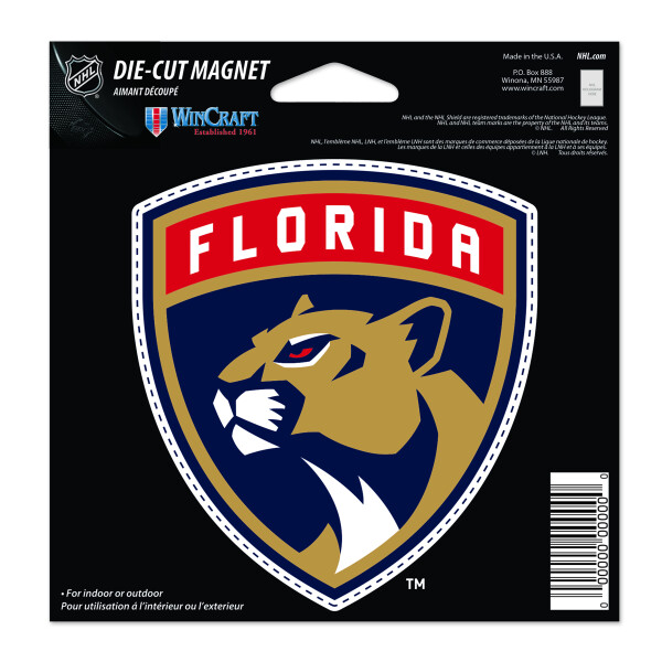 Wincraft Magnet Florida Panthers NHL Die Cut Magnet