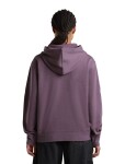 ICEBREAKER Wmns Merino 360 RealFleece Elemental LS Hood, Grey Plum (vzorek) velikost: S