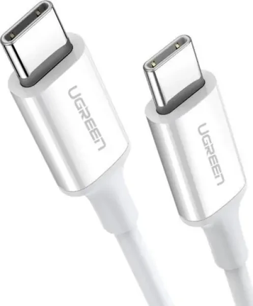 Ugreen US264 USB-C na USB-C, 60W, 0,5m, bílý