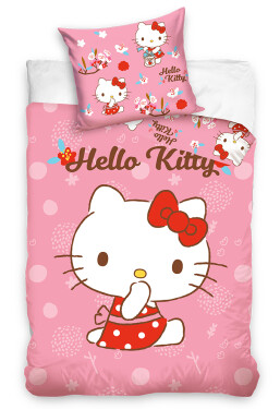 Povlečení do postýlky Hello Kitty Malá Mlsalka