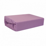Stanex Froté napínací prostěradlo světle fialové ROZMĚR: (š/d/v) 90 x 200 x 20 cm